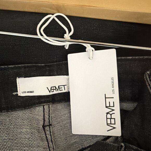 NWT Flying Monkey Vervet Erika Black Distressed Mom Jeans #0886 Size 16 - Picture 6 of 6